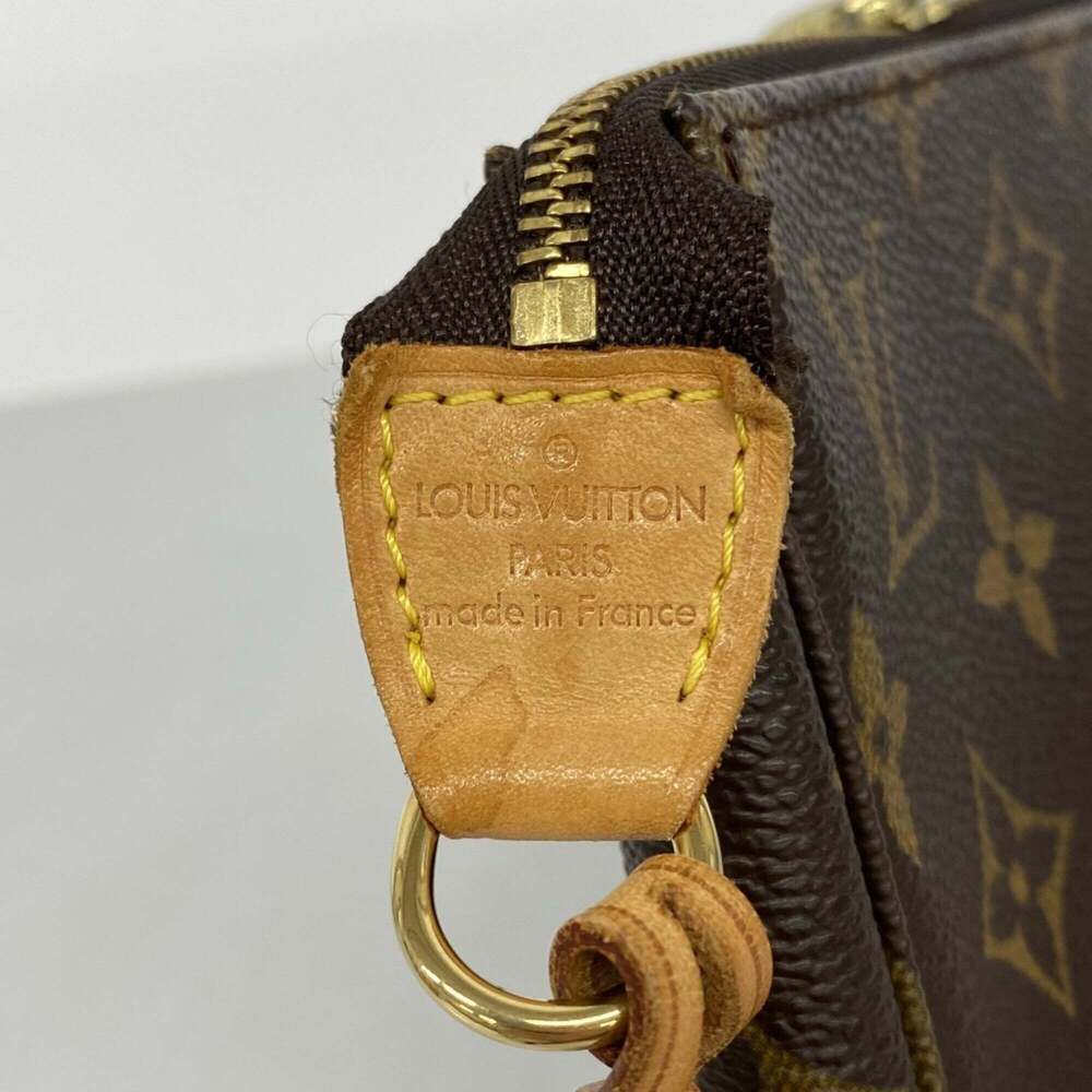 LOUIS VUITTON Brown Monogram Pochette Pouch - Picture 5 of 9